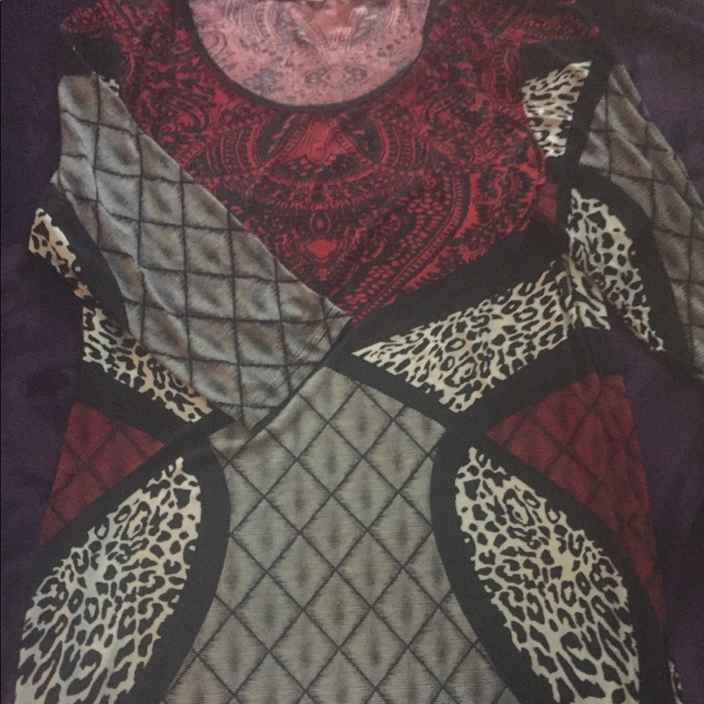 Animal Print Dress